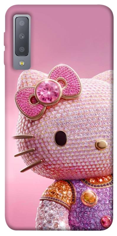 Чехол itsPrint Hello kitty diamond для Samsung A750 Galaxy A7 (2018), детские, купить оптом с доставкой