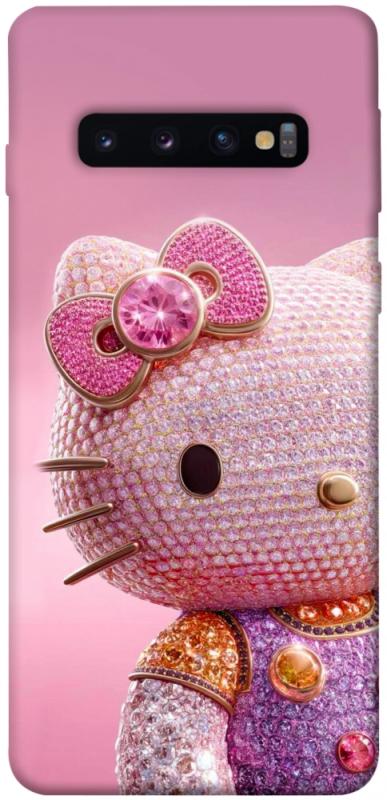 Чехол itsPrint Hello kitty diamond для Samsung Galaxy S10, детские, купить оптом с доставкой