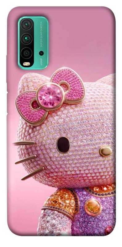 Чехол itsPrint Hello kitty diamond для Xiaomi Redmi Note 9 4G / Redmi 9 Power / Redmi 9T, детские, купить оптом с доставкой