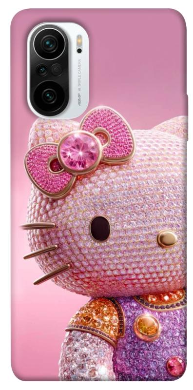 Чехол itsPrint Hello kitty diamond для Xiaomi Redmi K40 / K40 Pro / K40 Pro+ / Poco F3, детские, купить оптом с доставкой
