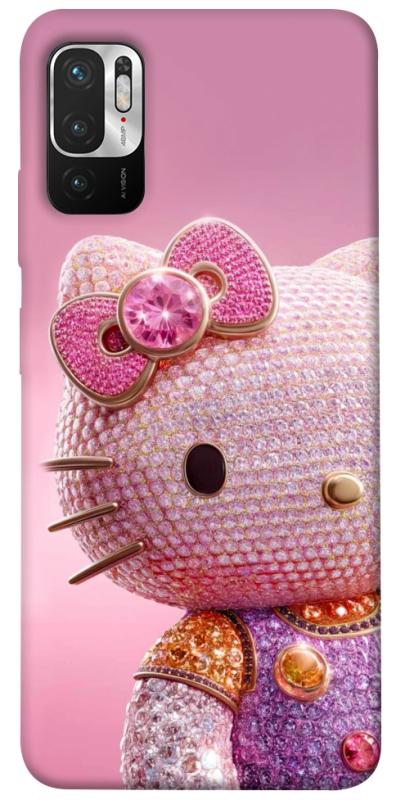 Чехол itsPrint Hello kitty diamond для Xiaomi Redmi Note 10 5G, детские, купить оптом с доставкой