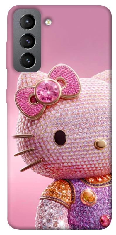 Чехол itsPrint Hello kitty diamond для Samsung Galaxy S21 FE, детские, купить оптом с доставкой