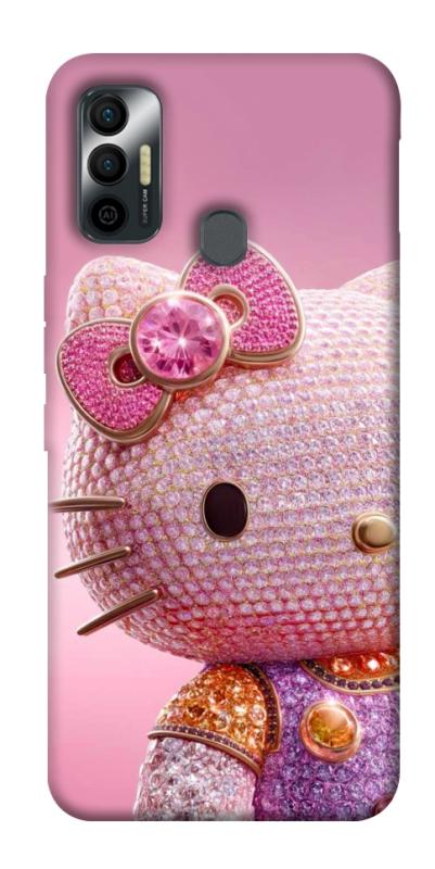 Чехол itsPrint Hello kitty diamond для TECNO Spark 7, детские, купить оптом с доставкой