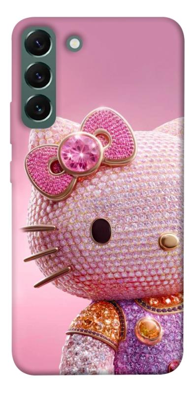 Чехол itsPrint Hello kitty diamond для Samsung Galaxy S22+, детские, купить оптом с доставкой