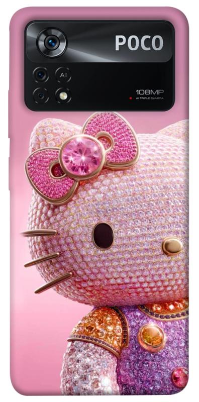 Чехол itsPrint Hello kitty diamond для Xiaomi Poco X4 Pro 5G, детские, купить оптом с доставкой