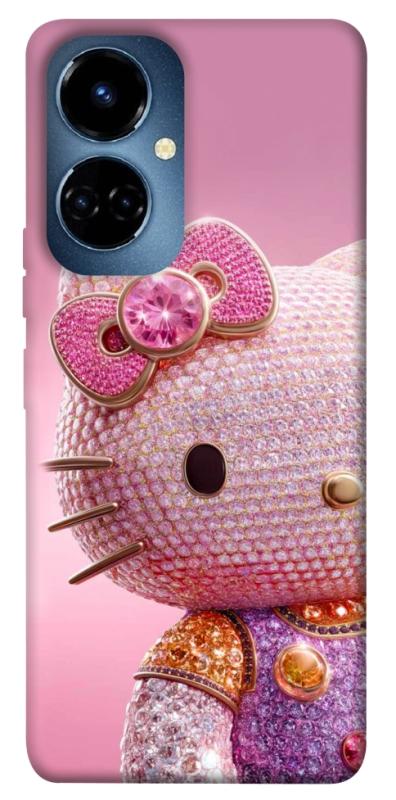 Чехол itsPrint Hello kitty diamond для TECNO Camon 19 (CI6n) / 19 Pro (CI8n), детские, купить оптом с доставкой