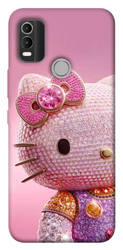 Чохол itsPrint Hello kitty diamond для Nokia C21 Plus, дитячі, купити оптом з доставкою
