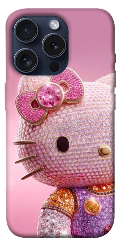 Чехол itsPrint Hello kitty diamond для Apple iPhone 15 Pro (6.1"), детские, купить оптом с доставкой