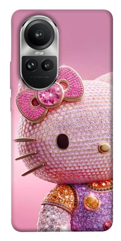 Чехол itsPrint Hello kitty diamond для Oppo Reno 10, детские, купить оптом с доставкой