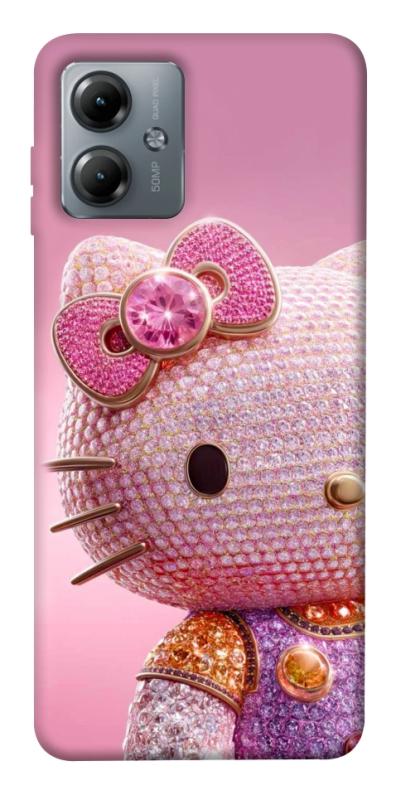 Чохол itsPrint Hello kitty diamond для Motorola Moto G14, дитячі, купити оптом з доставкою