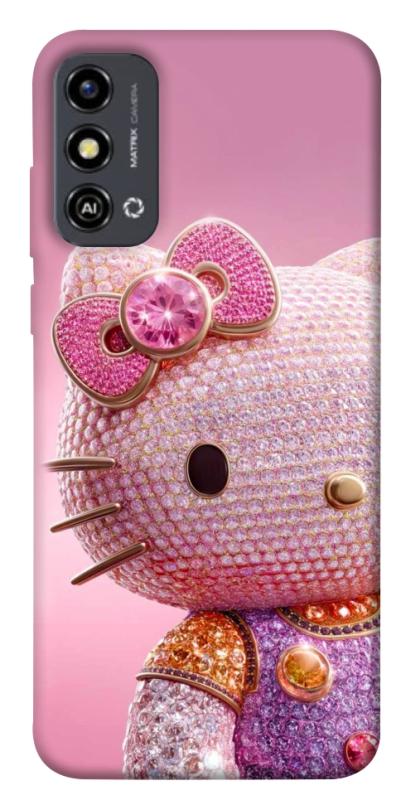 Чохол itsPrint Hello kitty diamond для ZTE Blade A53, дитячі, купити оптом з доставкою