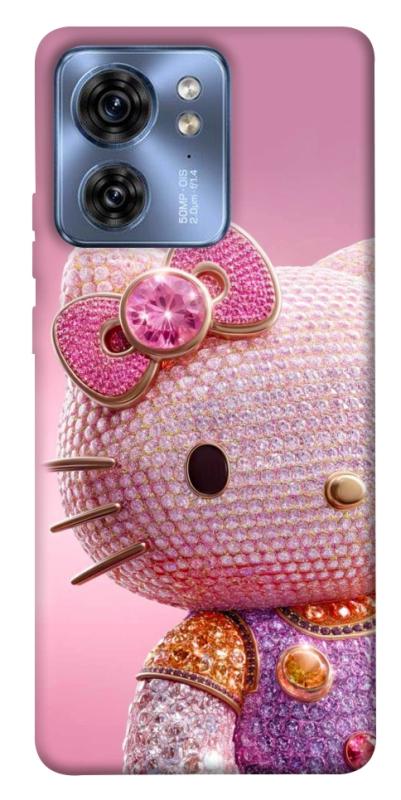 Чехол itsPrint Hello kitty diamond для Motorola Edge 40, детские, купить оптом с доставкой
