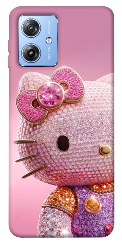 Чохол itsPrint Hello kitty diamond для Motorola Moto G84, дитячі, купити оптом з доставкою
