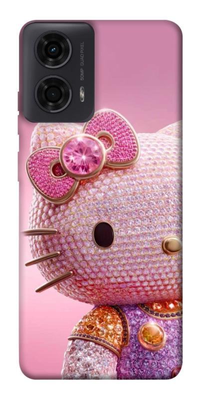 Чехол itsPrint Hello kitty diamond для Motorola Moto G24, детские, купить оптом с доставкой