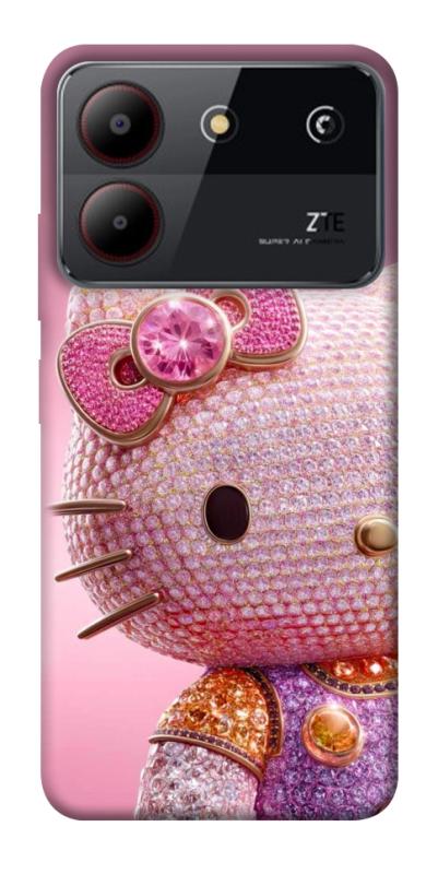 Чохол itsPrint Hello kitty diamond для ZTE Blade A54 4G, дитячі, купити оптом з доставкою