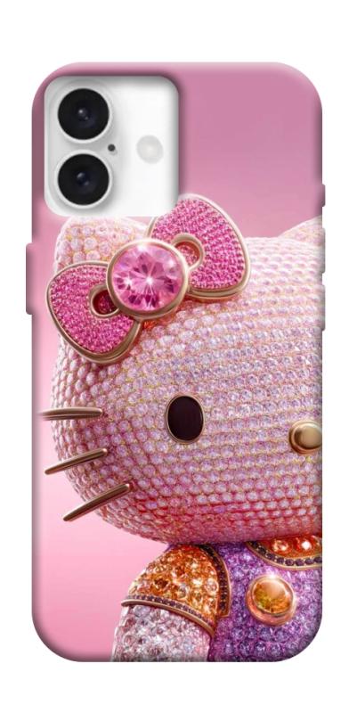 Чехол itsPrint Hello kitty diamond для Apple iPhone 16 (6.1"), детские, купить оптом с доставкой