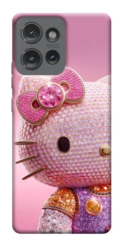Чехол itsPrint Hello kitty diamond для Motorola Edge 50, детские, купить оптом с доставкой