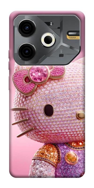 Чохол itsPrint Hello kitty diamond для TECNO Pova 6 Neo (LI6), дитячі, купити оптом з доставкою