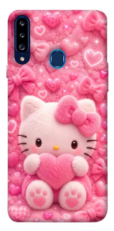 Чехол itsPrint Hello kitty для Samsung Galaxy A20s, детские, купить оптом с доставкой