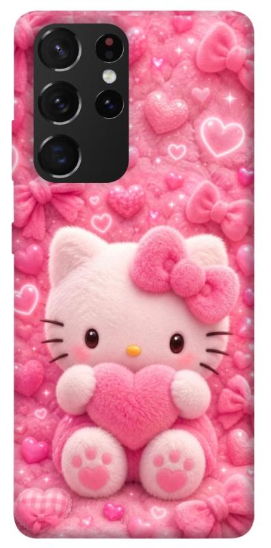 Чехол itsPrint Hello kitty для Samsung Galaxy S21 Ultra, детские, купить оптом с доставкой