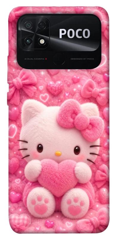 Чехол itsPrint Hello kitty для Xiaomi Poco C40, детские, купить оптом с доставкой