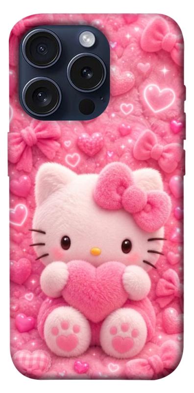 Чохол itsPrint Hello kitty для Apple iPhone 15 Pro (6.1"), дитячі, купити оптом з доставкою