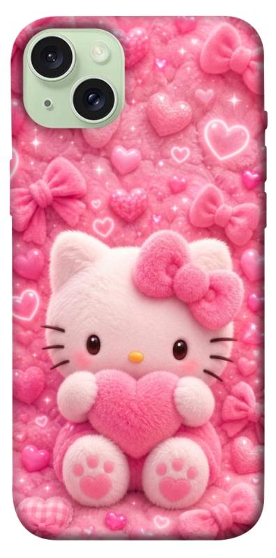 Чехол itsPrint Hello kitty для Apple iPhone 15 Plus (6.7"), детские, купить оптом с доставкой