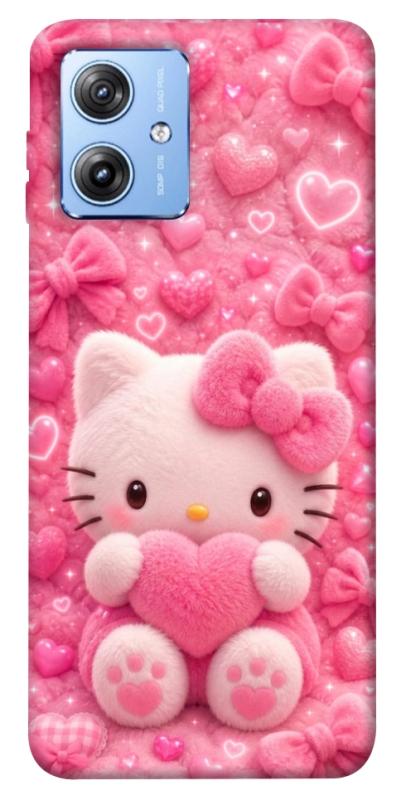 Чохол itsPrint Hello kitty для Motorola Moto G84, дитячі, купити оптом з доставкою