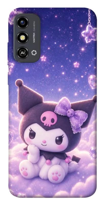 Чехол itsPrint Kuromi sleppy для ZTE Blade A53, детские, купить оптом с доставкой