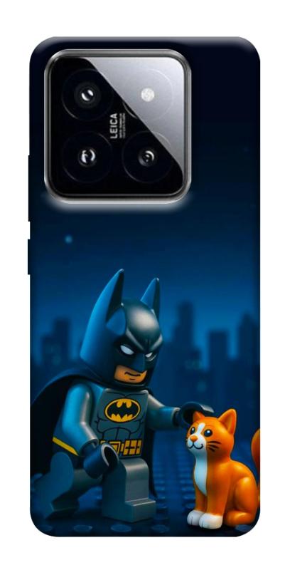 Чехол itsPrint Lego batman для Xiaomi 14 Pro, детские, купить оптом с доставкой