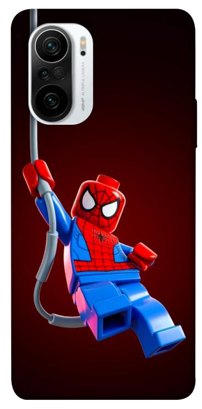 Чехол itsPrint Lego spider для Xiaomi Redmi K40 / K40 Pro / K40 Pro+ / Poco F3, детские, купить оптом с доставкой