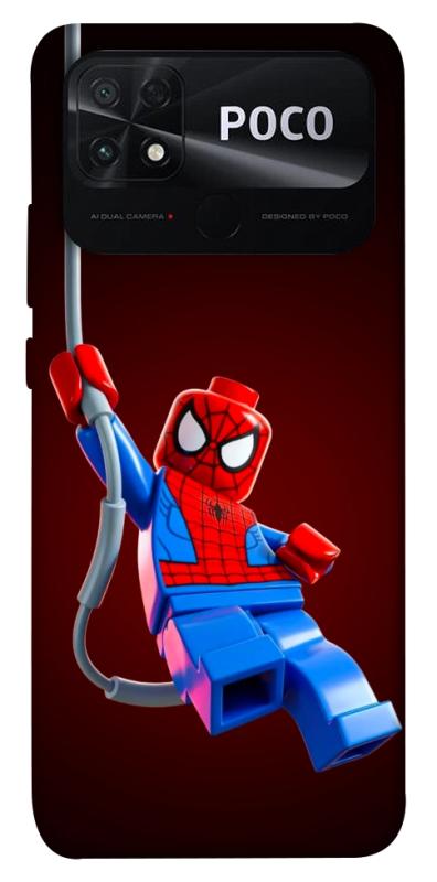 Чехол itsPrint Lego spider для Xiaomi Poco C40, детские, купить оптом с доставкой