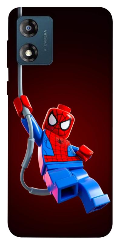 Чохол itsPrint Lego spider для Motorola Moto E13, дитячі, купити оптом з доставкою