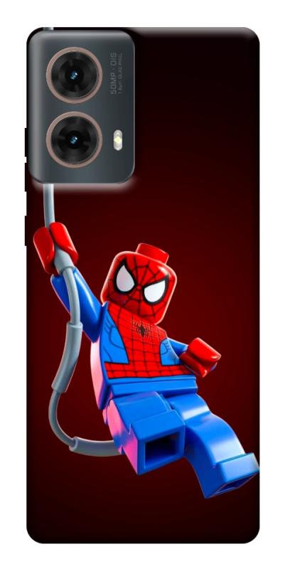 Чехол itsPrint Lego spider для Motorola Moto G85, детские, купить оптом с доставкой