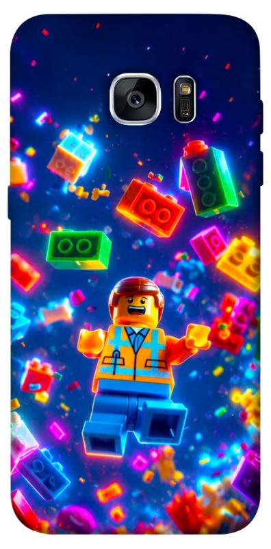 Чохол itsPrint Lego для Samsung G935F Galaxy S7 Edge, дитячі, купити оптом з доставкою