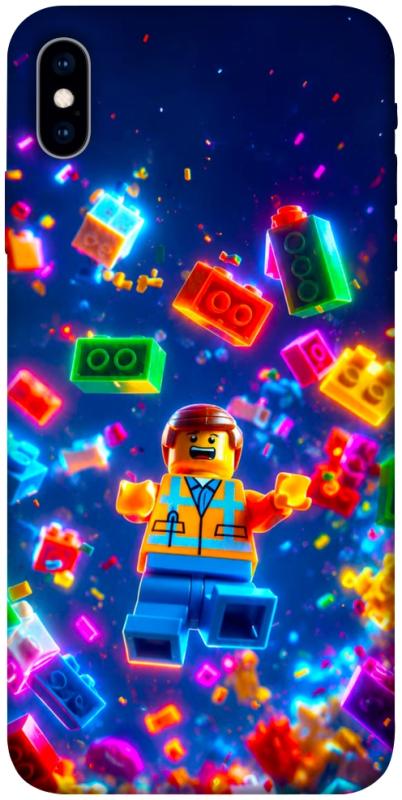 Чехол itsPrint Lego для Apple iPhone X (5.8"), детские, купить оптом с доставкой