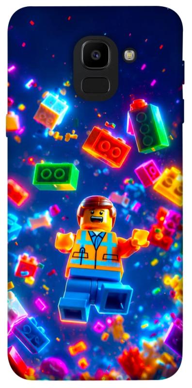 Чехол itsPrint Lego для Samsung J600F Galaxy J6 (2018), детские, купить оптом с доставкой