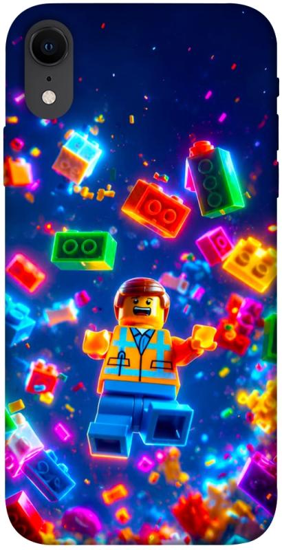 Чехол itsPrint Lego для Apple iPhone XR (6.1"), детские, купить оптом с доставкой