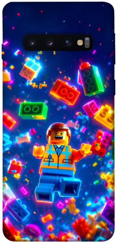 Чехол itsPrint Lego для Samsung Galaxy S10, детские, купить оптом с доставкой