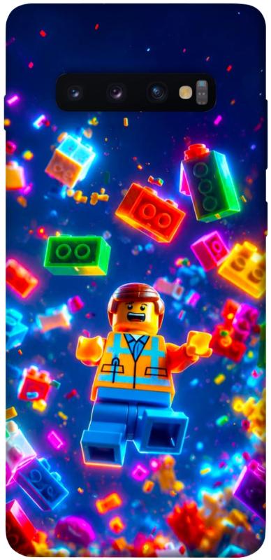 Чохол itsPrint Lego для Samsung Galaxy S10+, дитячі, купити оптом з доставкою