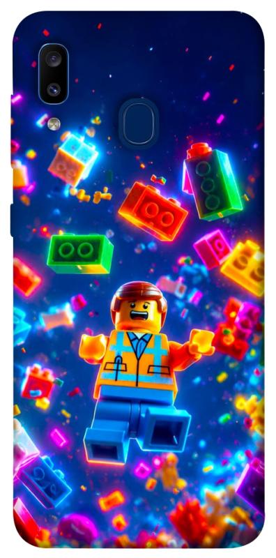 Чохол itsPrint Lego для Samsung Galaxy A20 / A30, дитячі, купити оптом з доставкою