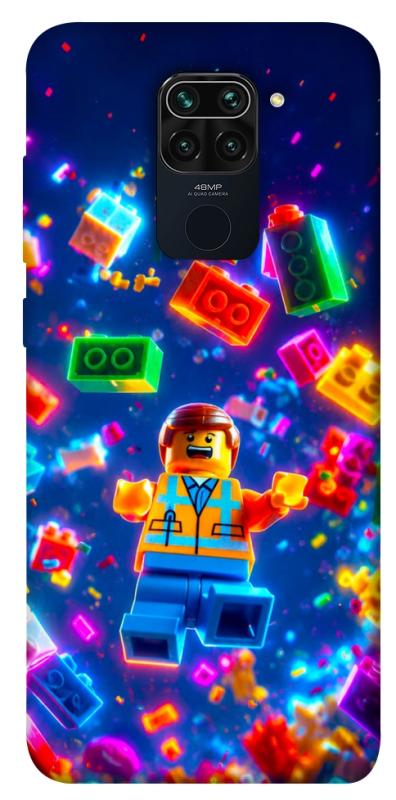 Чехол itsPrint Lego для Xiaomi Redmi Note 9 / Redmi 10X, детские, купить оптом с доставкой