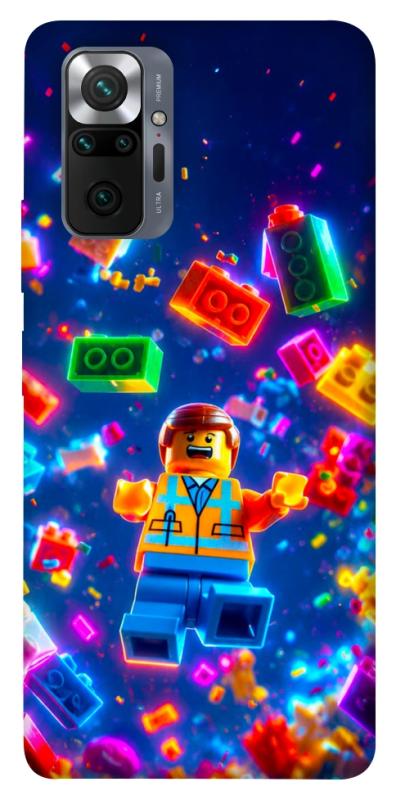 Чехол itsPrint Lego для Xiaomi Redmi Note 10 Pro, детские, купить оптом с доставкой