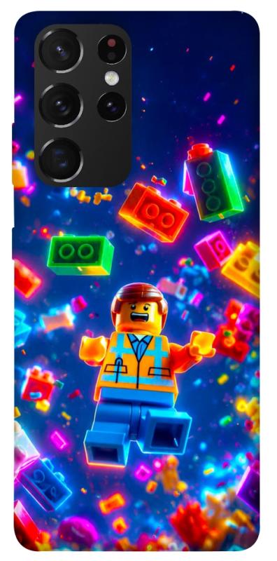 Чехол itsPrint Lego для Samsung Galaxy S21 Ultra, детские, купить оптом с доставкой