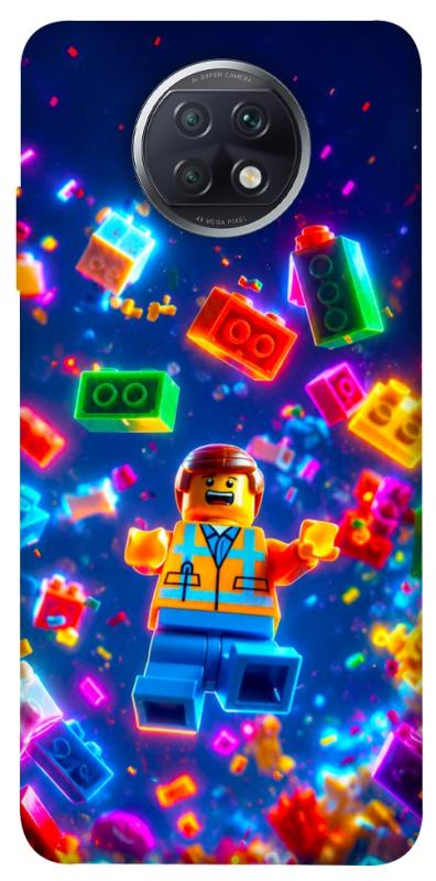 Чехол itsPrint Lego для Xiaomi Redmi Note 9 5G / Note 9T, детские, купить оптом с доставкой