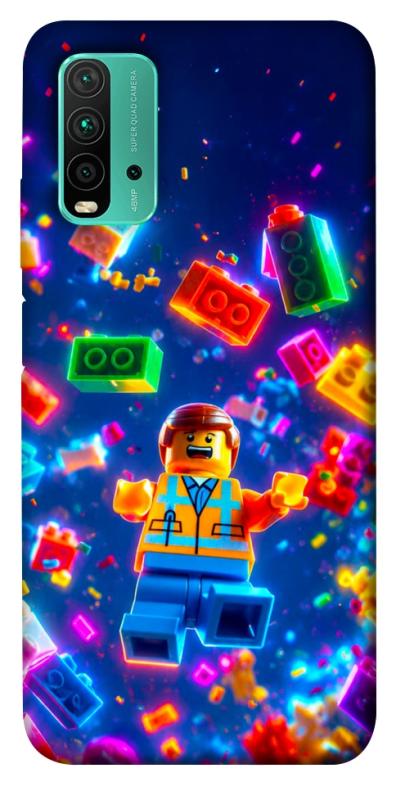 Чехол itsPrint Lego для Xiaomi Redmi Note 9 4G / Redmi 9 Power / Redmi 9T, детские, купить оптом с доставкой