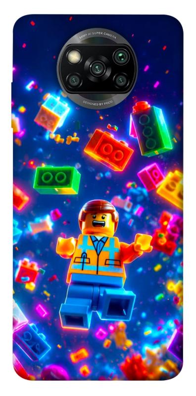 Чехол itsPrint Lego для Xiaomi Poco X3 NFC / Poco X3 Pro, детские, купить оптом с доставкой