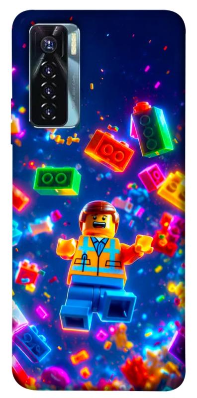 Чохол itsPrint Lego для TECNO Camon 17 Pro, дитячі, купити оптом з доставкою