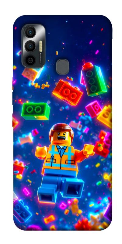 Чехол itsPrint Lego для TECNO Spark 7, детские, купить оптом с доставкой