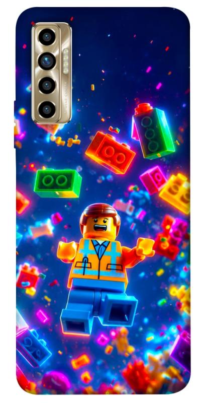 Чохол itsPrint Lego для TECNO Camon 17P, дитячі, купити оптом з доставкою